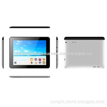 9.7-inch Android 4.2 Tablet PC with 3G Mobile Phone Function, Analog TV, MTK8389 CPU